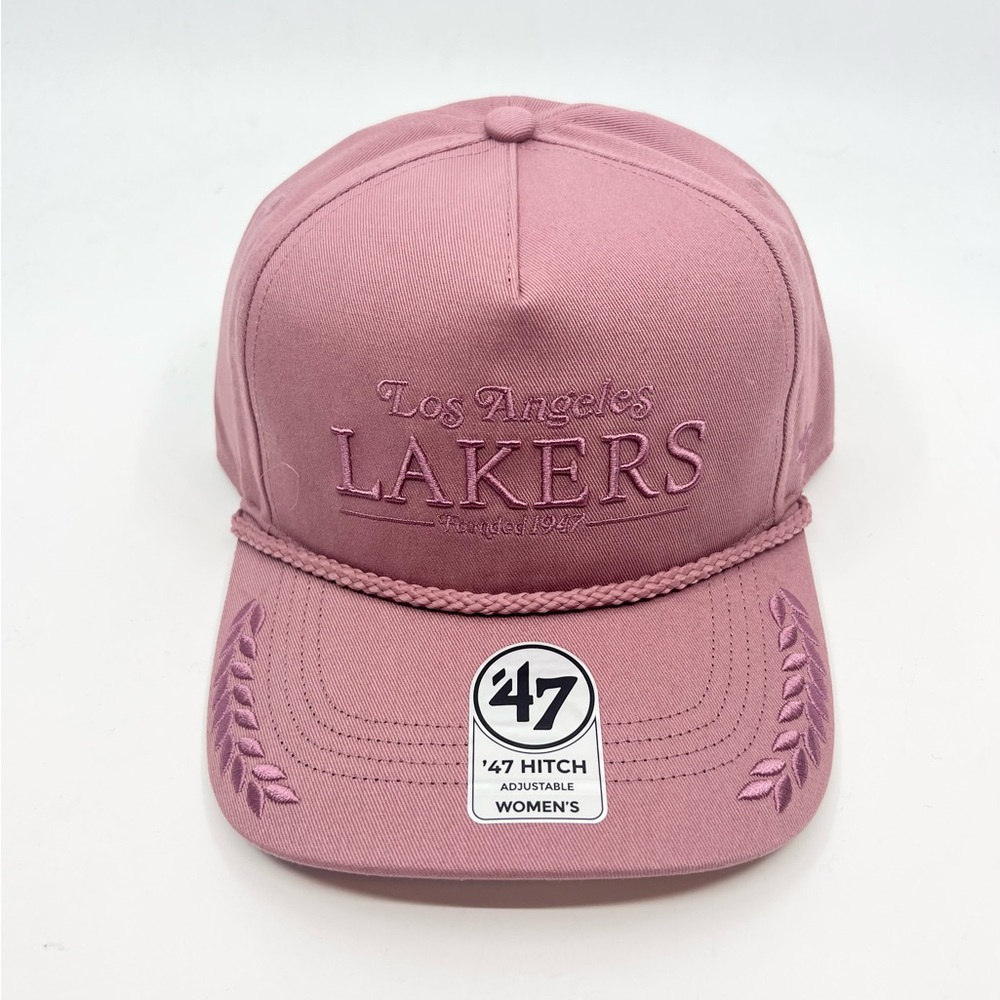 Los Angeles Lakers '47 Brand Rope Hitch Snapback WOMENS Rose Color *NEW*